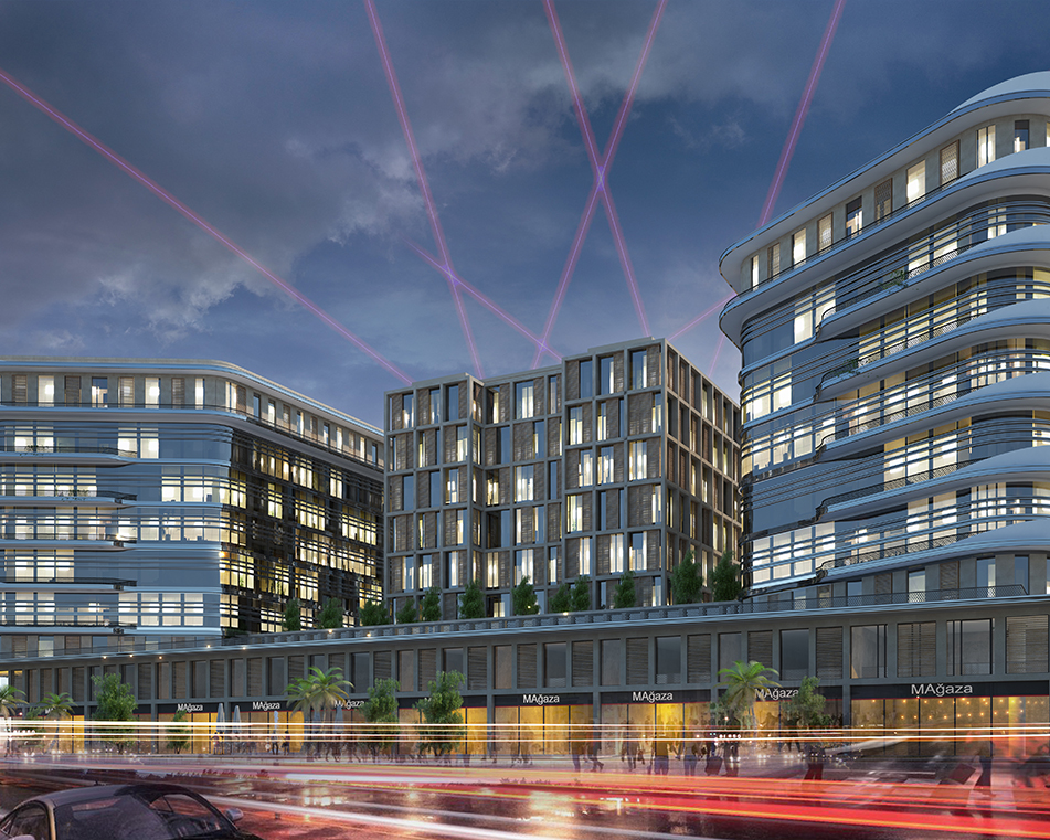 Tamamlanan Projeler 27 Diyarbakır-Bağcılar 3 Bloklu Star Office Plaza
