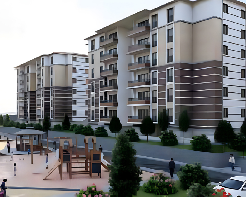 Tamamlanan Projeler 6 Erzurum-Yakutiye 466 adet Konut Yapımı