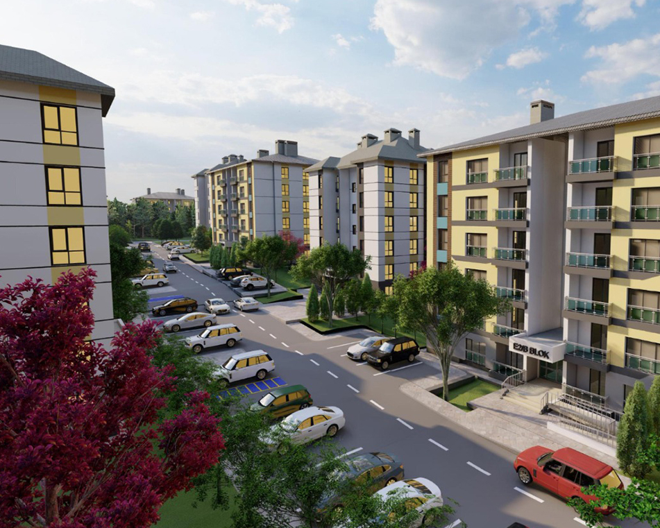 Tamamlanan Projeler 2 Eskişehir-Odunpazarı 428 adet Konut Yapımı